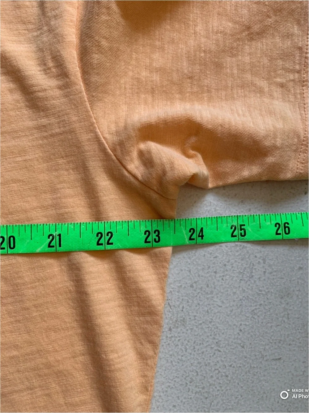 Universal Thread Mellow Orange Boxy Short Sleeve T-Shirt NWT 100% Cotton - Picture 10 of 12
